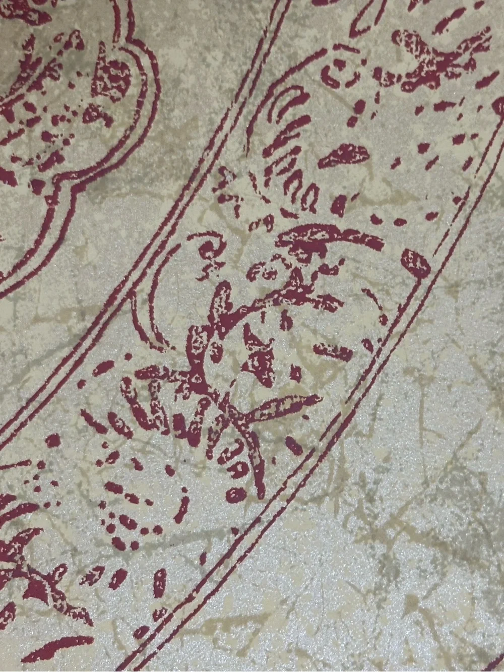 Vintage wallpaper made